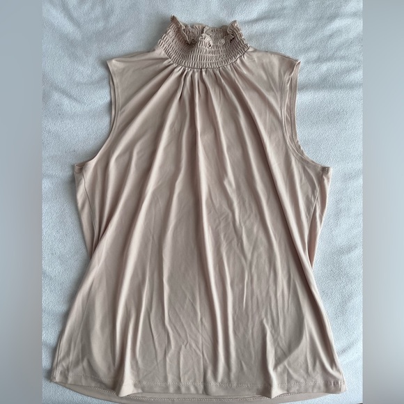 SERENADE RUFFLE HIGH NECK TANK - Picture 3 of 4